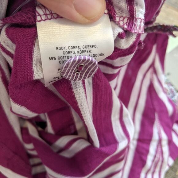 Anthropologie Postmark stripe long sleeve shirt - Picture 2 of 11